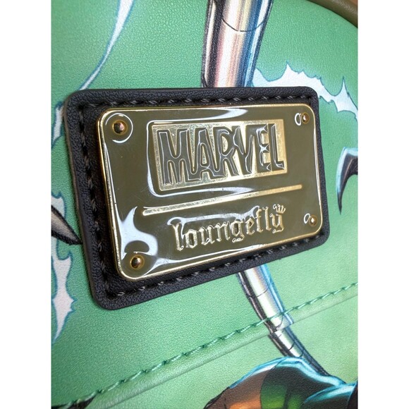 Loungefly Marvel Spider-Man Sinister 6 Mini Backpack Green Collectible Exclusive main image 8